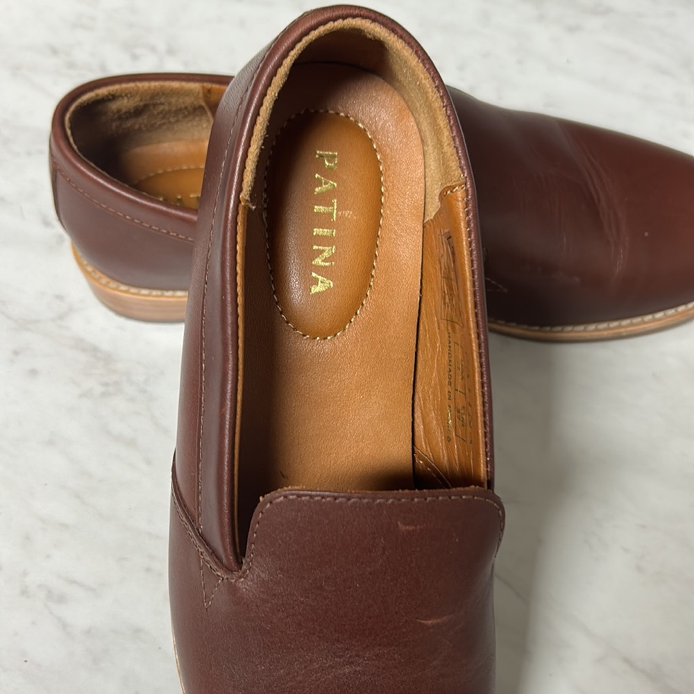 Portland Leather Company Patina Loafer Size 7 Like NWOT